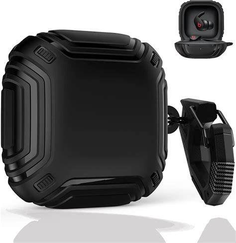 Amazon.com: Miimall Compatible for Beats Fit Pro Case Cover, [Anti-Lost ...