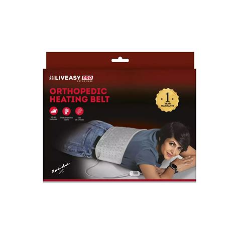 Liveasy Pro Ortho Care Electric Heating Belt XL - Cureka