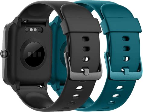 Harikiri Bracelet Montre Connectée pour ID205L,19mm Silicone Bracelet ...