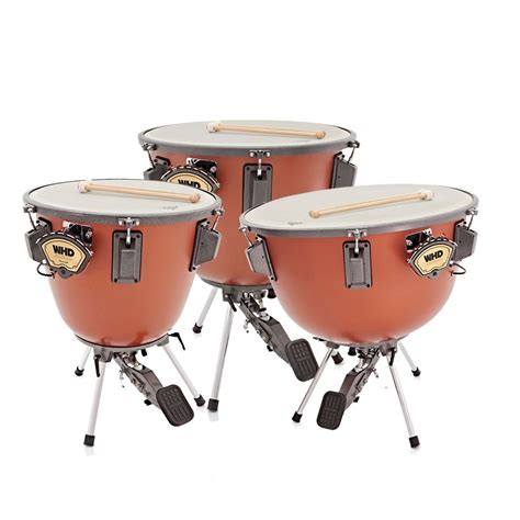 WHD Orchestral 3 Piece Timpani Drum Set at Gear4music