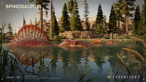 Spinosaurus - Dinosaurs - Jurassic World Evolution 3