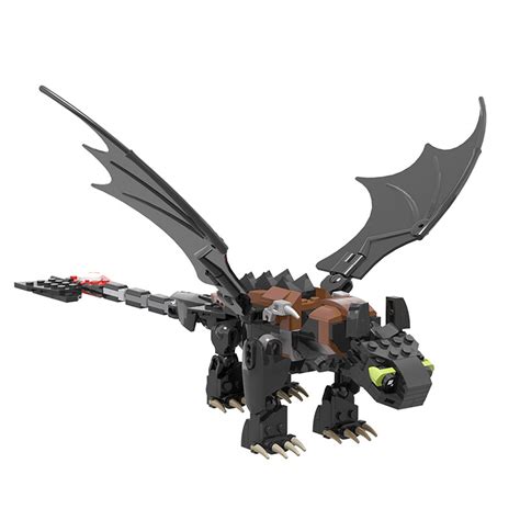 Buildmoc Dragon Toothless Night Fury & Light Fury 465 PCS Set India | Ubuy