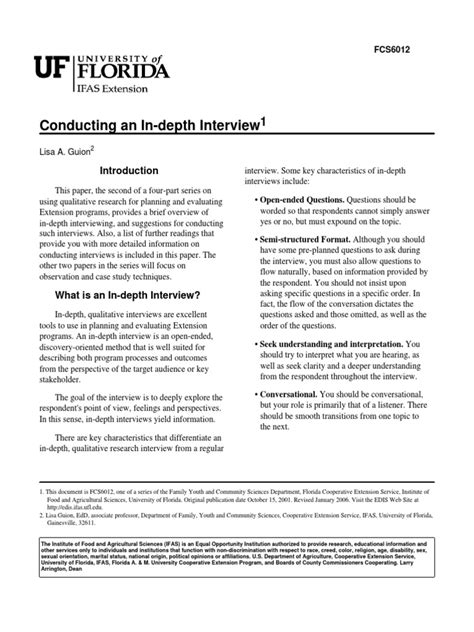 Image result for How to Report In-Depth Interview