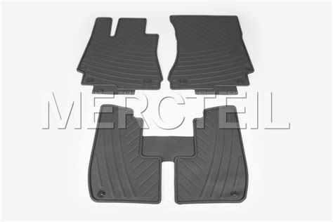 CL-Class All Season Elastomer Floor Mats Set C216 Genuine Mercedes-Benz ...