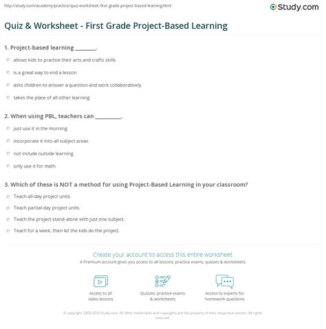 Project-Based Learning First Grade 的图像结果