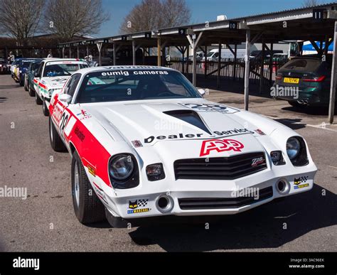 Chevrolet Camaro Z28 racing car, 82 Members Meeting testing, Goodwood ...