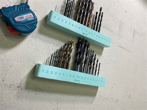 Free STL file Drill Bit Holder・3D print model to download・Cults