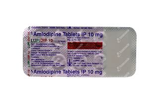 Lupidip 10 Tablet 10: Uses, Side Effects, Price & Substitutes