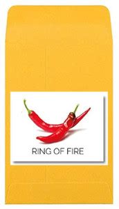 CYBEXIS Heirloom Fire Ring Hot Red Chilli Seeds-300 Seeds Seed Price in ...
