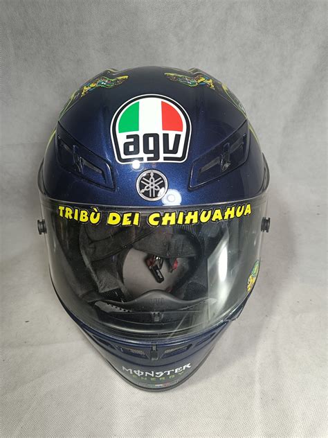 Limited Edition AGV Gp Tech Valentino Rossi 2009 Mugello Motogp Yamaha ...