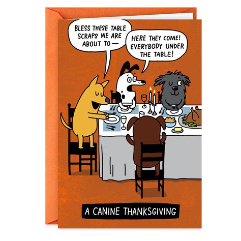 Thanksgiving Cards With Dogs