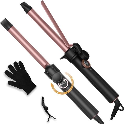 Amazon.com: 3/4 Inch Curling Iron,Curling Wand for Long Hair,5 ...