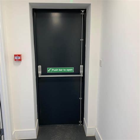Emergency Exit Door Buy DFS101A Bespoke Steel Fire Exit Door Sets