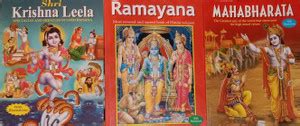 Mahabharat, Ramayana, Krishna Leela (In English Language Types) ( Three ...
