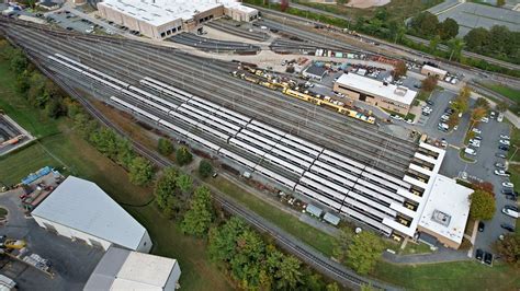Shady Grove rail yard [01] | Aerial view of the Shady Grove … | Flickr