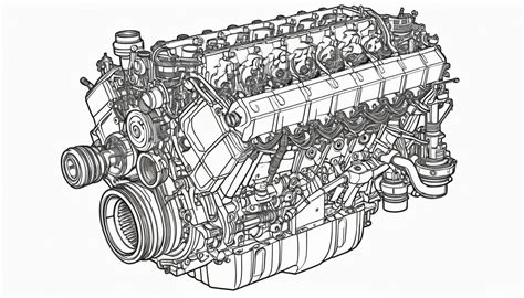Image result for V8 Engine Exploded View with Part Names
