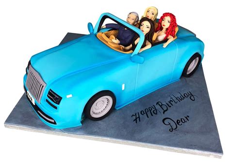 Rolls Royce Birthday Cake