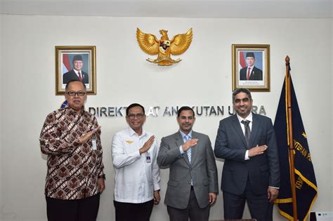 Tingkatkan Hubungan Bilateral, Ditjen Hubud Terima Kunjungan President of Civil Aviation ...