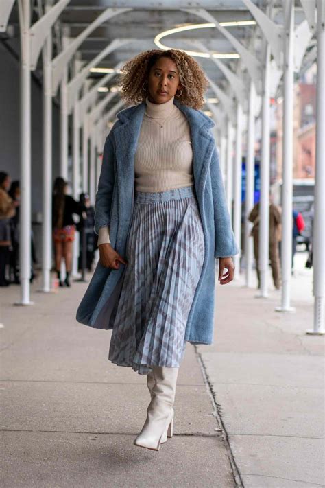 Grey pleated skirt ideas online