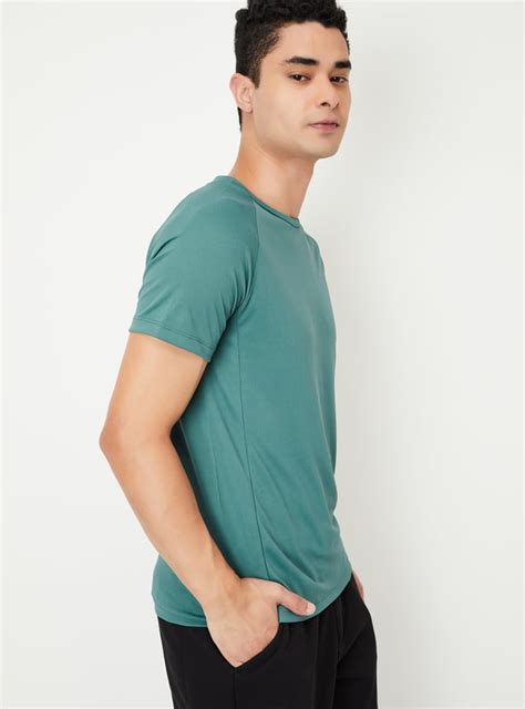 Buy Men Knitted Athleisure T-shirt Online at just Rs. 399.0 ...