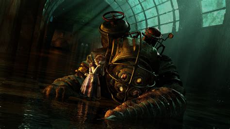 Big Sister Bioshock Laptop Wallpaper