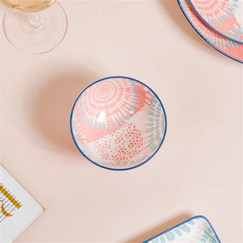 Pastel 22 Piece Dinner Set For 6 Online - Premium Dinner Set | Nestasia