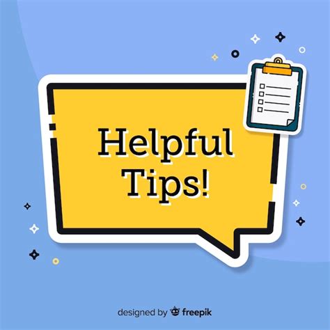 Helpful Tips Board 的图像结果