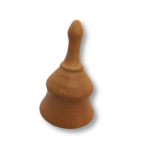 SANKET Terracotta Temple Bell Handmade from Natural Soil Traditional ...