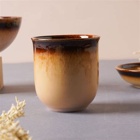 Brown Ceramic dinner set components For One Online - Premium Dinner Set ...