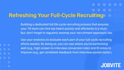 Full Cycle Recruiting Process 的图像结果