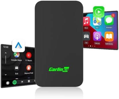 Carlinkit 5.0 Wireless CarPlay/Android Auto Adapter for Apple CarPlay ...