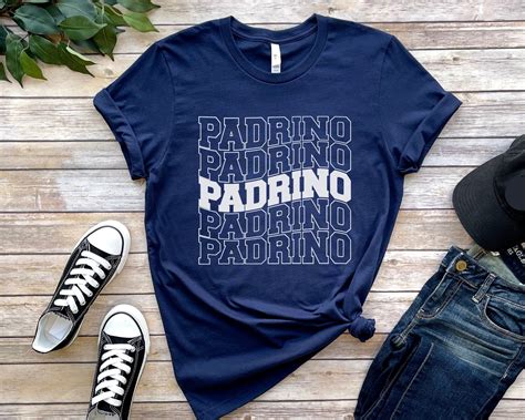 Padrino Shirt, Padrinos Spanish Proposal Gift for Godfather, Nino ...