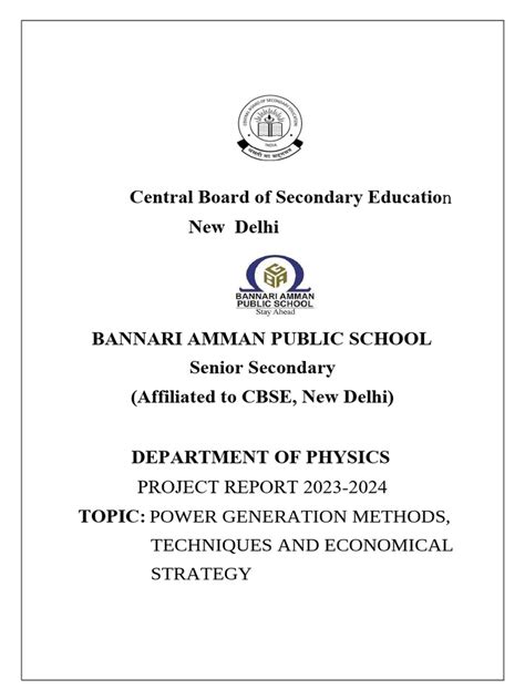 Image result for Physics Project Class 12