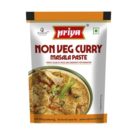 Buy Non Veg Curry Masala Paste Online | Priya Foods