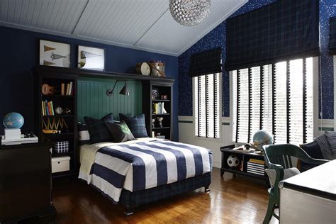 boy room ideas black and white