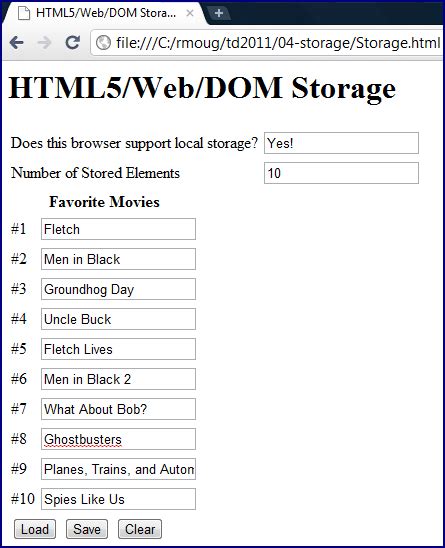 Local Storage in Website 的图像结果