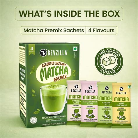 Assorted Instant Matcha Premix– Bevzilla