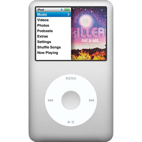 Apple iPod classic 160GB - Silver MB145LL/A B&H Photo Video