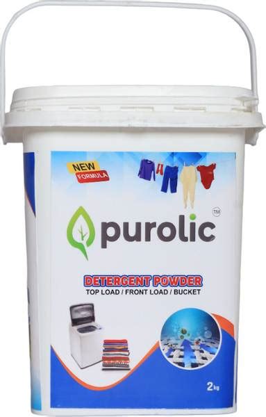 Purolic DETERGENT POWDER SUPER WASH FOR CLOTHES FOR TOP LOAD , FRONT ...