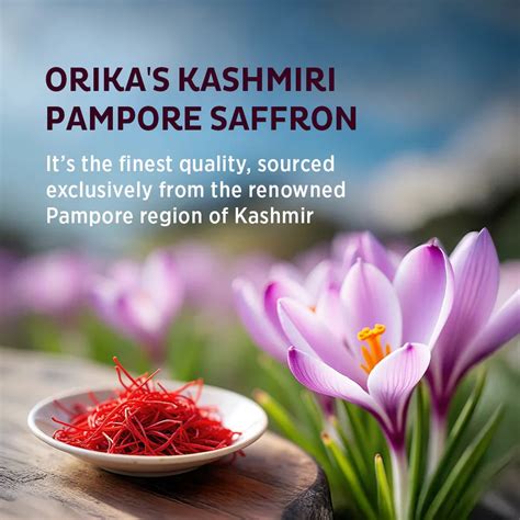 Orika Kashmiri Pampore Saffron