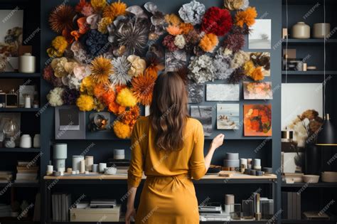 Premium Photo | Real estate interior design kit with fabric swatches color palettes Generative Ai - color palette for real estate business