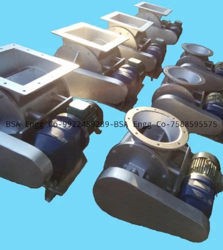 Rotary Air Lock Valves - Industrial Rotary Airlock Valve BSA DUST ...