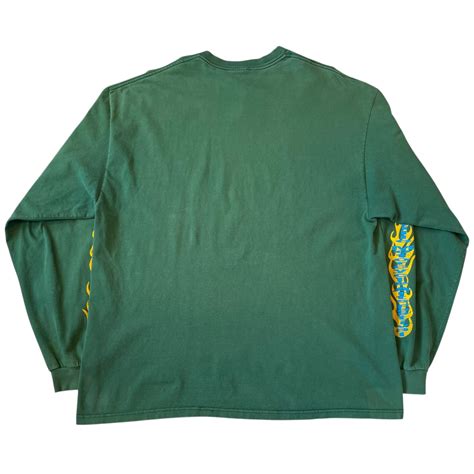 90s Motorcycle Arts Festival "Flame pattern" L/S T-shirt | What’z up