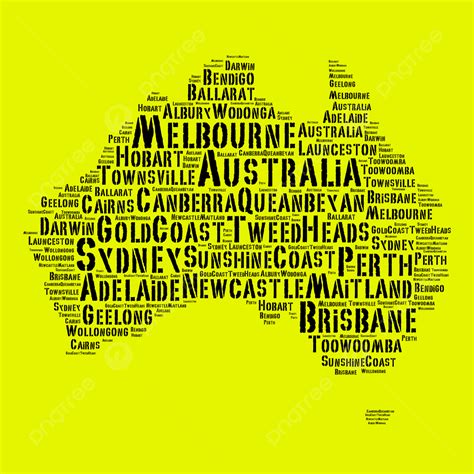Largest Cities In Australia Melbourne Sydney Perth Photo Background And ...