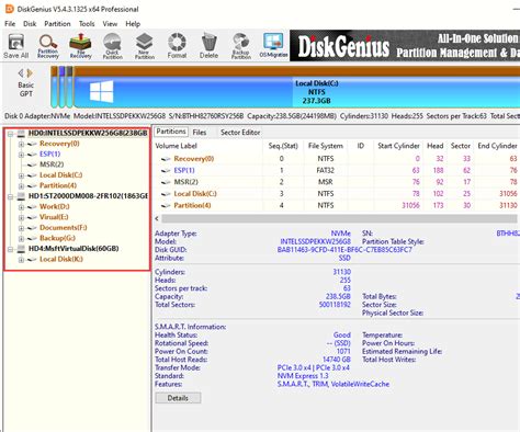 Image result for How to Change Device State Using DiskGenius