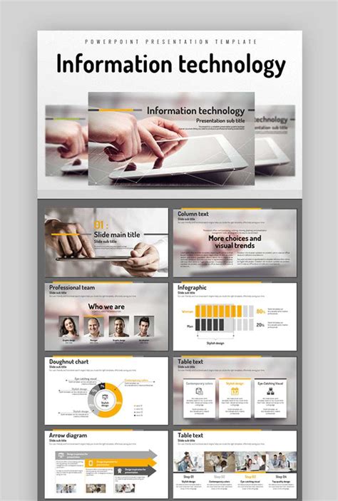 High-Tech PowerPoint Template 的图像结果