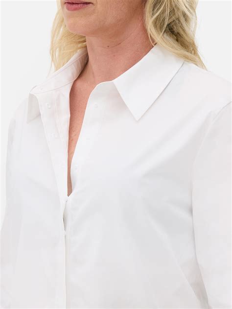 Womens White Adaptive Poplin Shirt | Primark