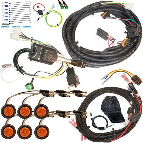 MCSADVENTURES Plug And Play Street Legal Turn Signal Kit With Horn And ...