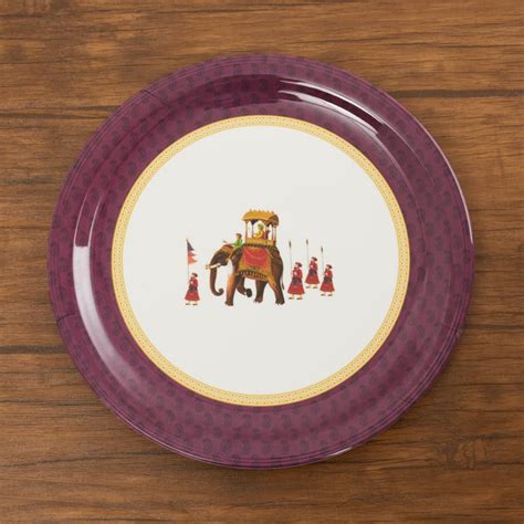 Buy Mandarin Printed Melamine Dinner Plate from Home Centre at just INR ...