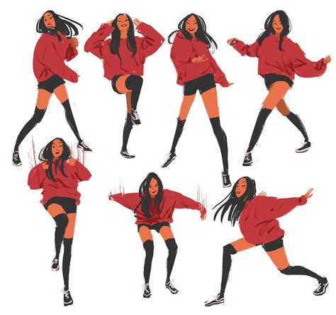 Character Reference Poses - Printable Word Searches